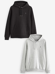 Black/Grey 2 Pack Hoodies - Image 1 of 12
