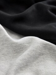 Black/Grey 2 Pack Hoodies - Image 9 of 12