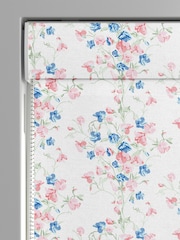 Laura Ashley Coral Pink Charlotte Made to Measure Roman 100% Cotton Blinds - Image 3 of 6