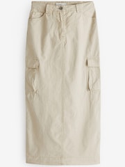 Camel Cargo Ripstop Midi Skirt - Image 5 of 6