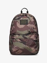 Superdry Para Camo Printed Montana 100% Cotton Backpack - Image 4 of 6