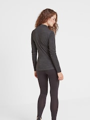 Tog 24 Grey Nevis Merino Zip Neck Base Layer Top - Image 2 of 4