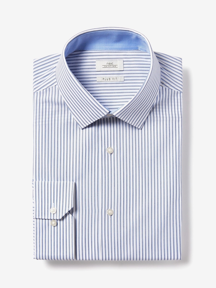 Print Mix Regular Fit Single Cuff Shirts 3 Pack - Image 1 of 15