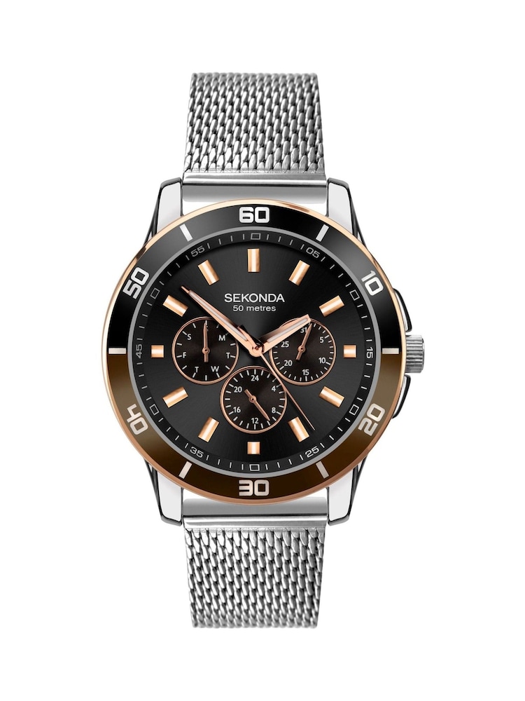 Sekonda Silver Watch - Image 1 of 3