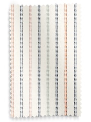 Laura Ashley Apricot Candy Stripe Made to Measure 100% Cotton Roman Blinds - Image 6 of 6