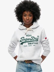 Superdry Ice Marl Embroidered vl Graphic Hoodie - Image 1 of 6