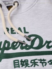 Superdry Ice Marl Embroidered vl Graphic Hoodie - Image 6 of 6