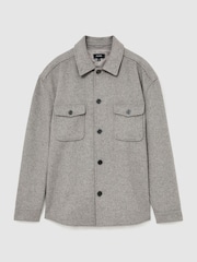 Reiss Soft Grey Liam Shirt - Image 2 of 7