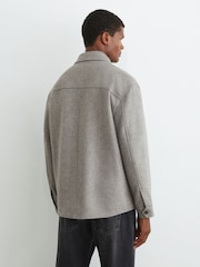 Reiss Soft Grey Liam Shirt - Image 6 of 7