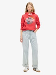 Superdry Soda Pop Red Tokyo vl Graphic Hoodie - Image 1 of 1