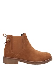 Hush Puppies Tan Brown Maddy Ankle Boots - Image 1 of 4