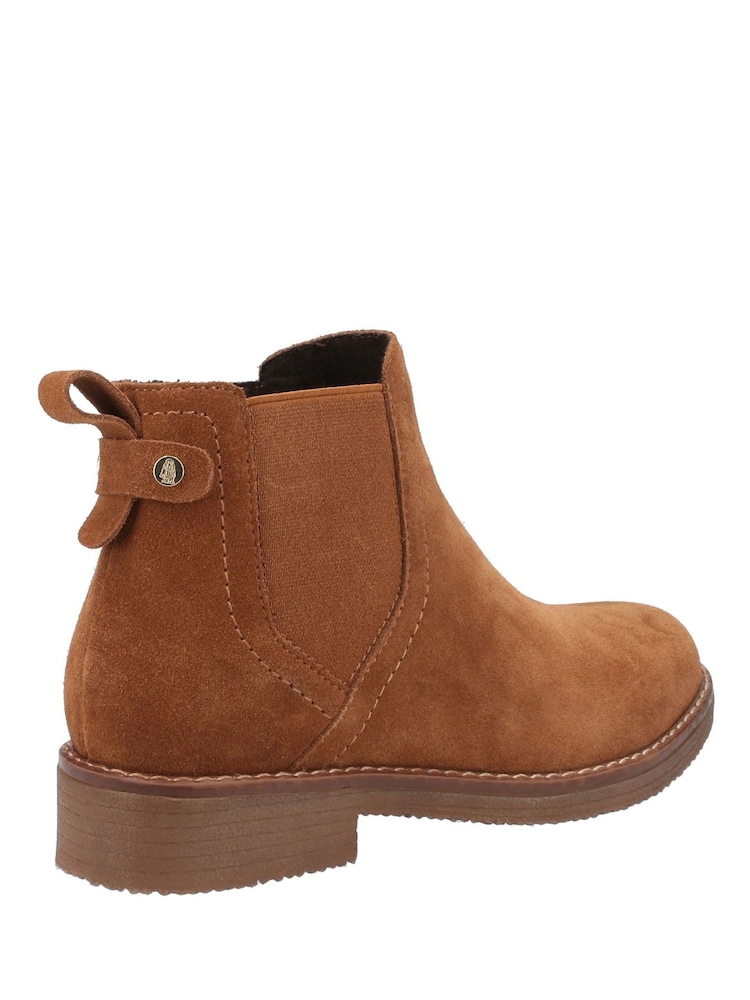 Hush Puppies Tan Brown Maddy Ankle Boots - Image 2 of 4 Hush Puppies Tan Brown Maddy Ankle Boots - Image 2 of 4