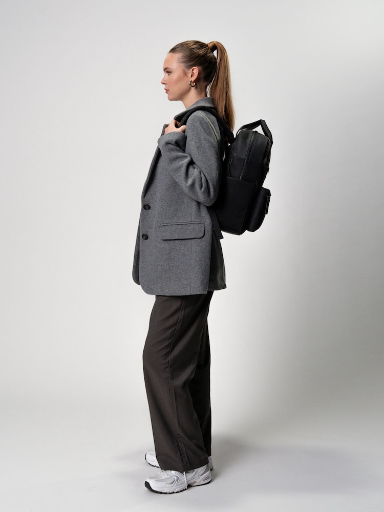 Kapten and Son Black Bergen Pro Backpack - Image 2 of 8 Kapten and Son Black Bergen Pro Backpack - Image 2 of 8