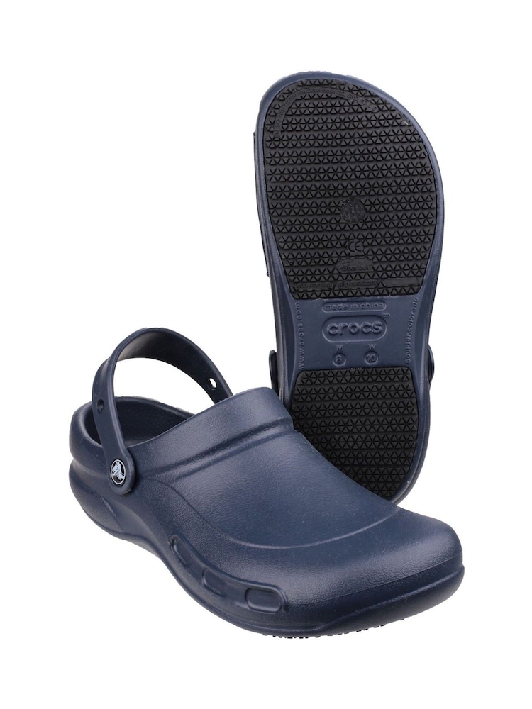 Crocs Blue Bistro Work Clogs - Image 5 of 5 Crocs Blue Bistro Work Clogs - Image 5 of 5