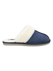 Hush Puppies Blue Arianna Mule Slippers - Image 1 of 4