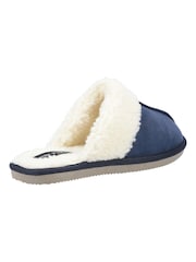 Hush Puppies Blue Arianna Mule Slippers - Image 2 of 4