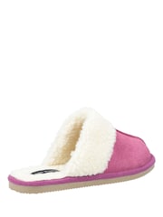 Hush Puppies Pink Arianna Mule Slippers - Image 2 of 4