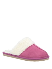 Hush Puppies Pink Arianna Mule Slippers - Image 3 of 4