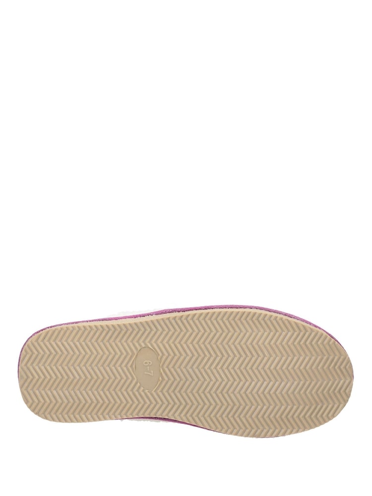 Hush Puppies Pink Arianna Mule Slippers - Image 4 of 4 Hush Puppies Pink Arianna Mule Slippers - Image 4 of 4