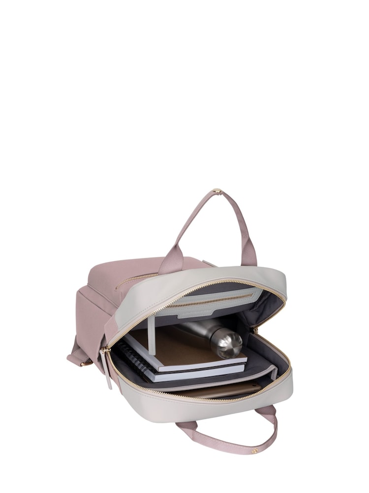 Kapten and Son Pink Bergen Small Backpack - Image 5 of 5 Kapten and Son Pink Bergen Small Backpack - Image 5 of 5