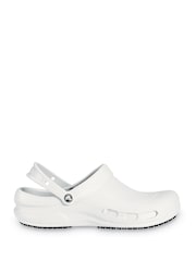 Crocs White Bistro Work Clogs - Image 1 of 5