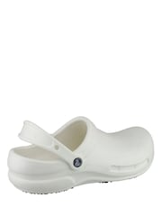 Crocs White Bistro Work Clogs - Image 2 of 5