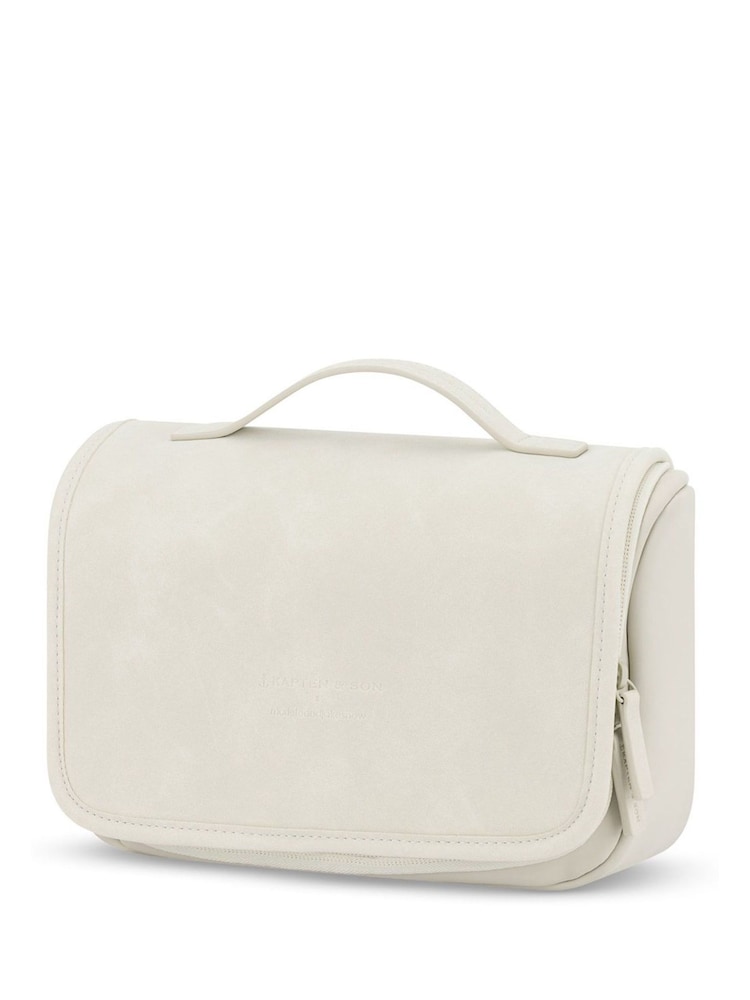 Kapten and Son White Bali Wash Bag - Image 1 of 6 Kapten and Son White Bali Wash Bag - Image 1 of 6