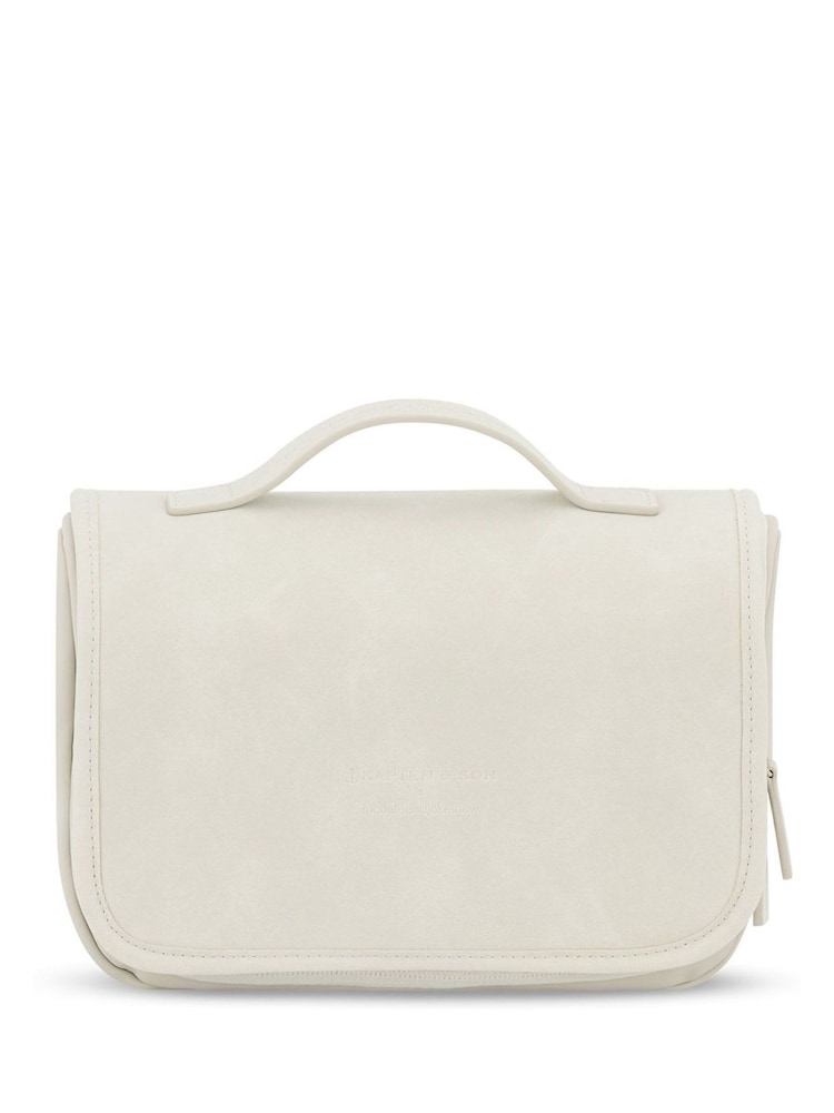 Kapten and Son White Bali Wash Bag - Image 2 of 6 Kapten and Son White Bali Wash Bag - Image 2 of 6