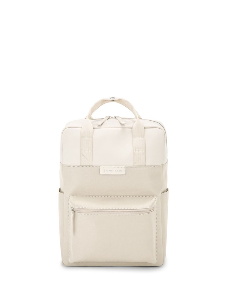 Kapten and Son White Bergen Small Backpack - Image 1 of 4 Kapten and Son White Bergen Small Backpack - Image 1 of 4