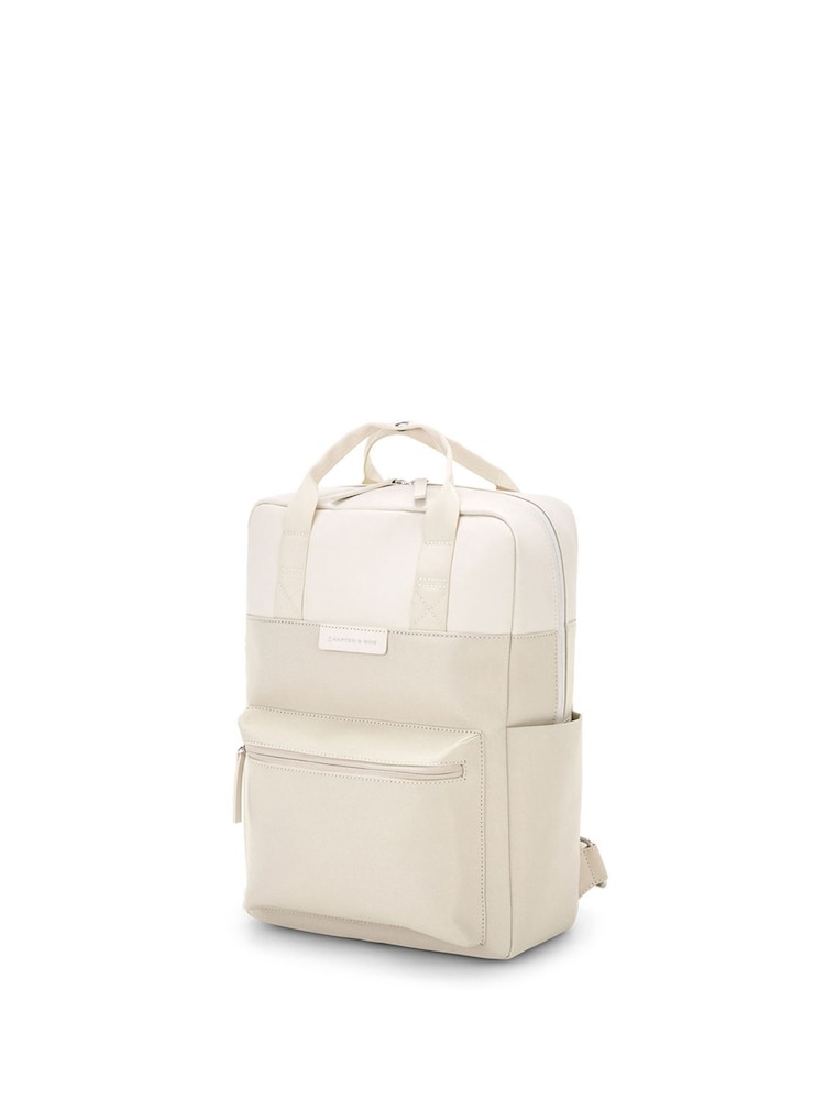 Kapten and Son White Bergen Small Backpack - Image 2 of 4 Kapten and Son White Bergen Small Backpack - Image 2 of 4