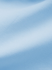 Peckham Rye Blue Poplin Long Sleeve 100% Cotton Shirt - Image 7 of 7
