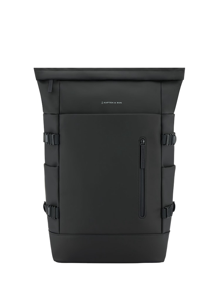 Kapten and Son Black Helsinki Pro Backpack - Image 1 of 5 Kapten and Son Black Helsinki Pro Backpack - Image 1 of 5