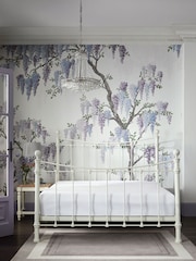 Laura Ashley White Hayworth Bed - Image 1 of 3
