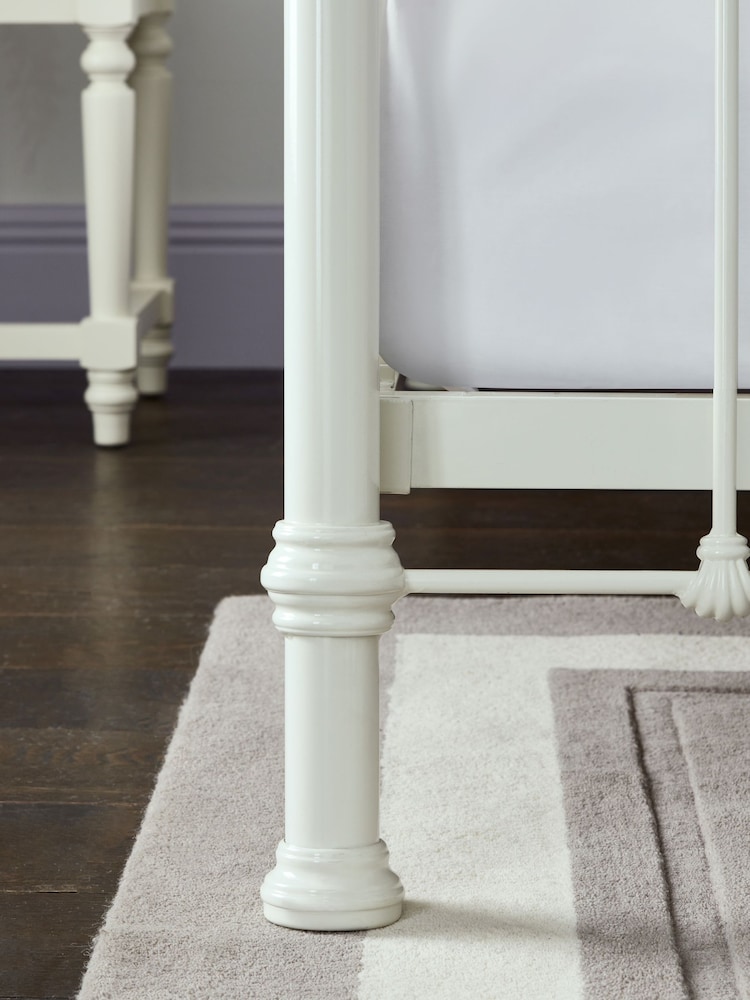 Laura Ashley White Hayworth Bed - Image 2 of 3