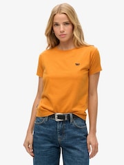 Superdry Track Gold Essential Logo Fitted 100% Cotton T-Shirt - Image 1 of 5
