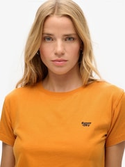 Superdry Track Gold Essential Logo Fitted 100% Cotton T-Shirt - Image 3 of 5