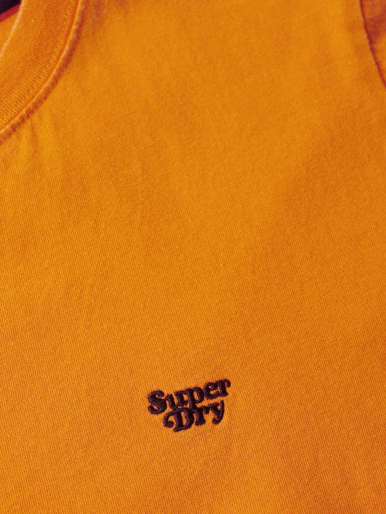 Superdry Track Gold Essential Logo Fitted 100% Cotton T-Shirt - Image 5 of 5