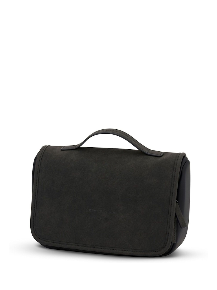 Kapten and Son Black Bali Wash Bag - Image 2 of 6 Kapten and Son Black Bali Wash Bag - Image 2 of 6