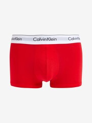 Calvin Klein Grey Modern Cotton Stretch Trunks 3 Pack - Image 3 of 10