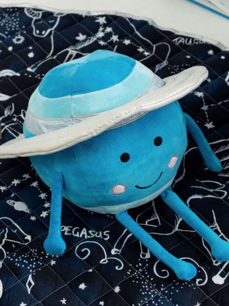 Linen House Kids Multi Paul Planet Plush Toy - Image 1 of 2 Linen House Kids Multi Paul Planet Plush Toy - Image 1 of 2