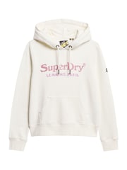 Crudo - Sudadera de algodón 100 % con capucha y diseño de efecto metalizado Venue de Superdry - Imagen 5 de 5