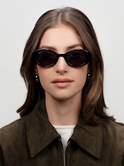 Kapten and Son Black Milan Sunglasses - Image 1 of 6