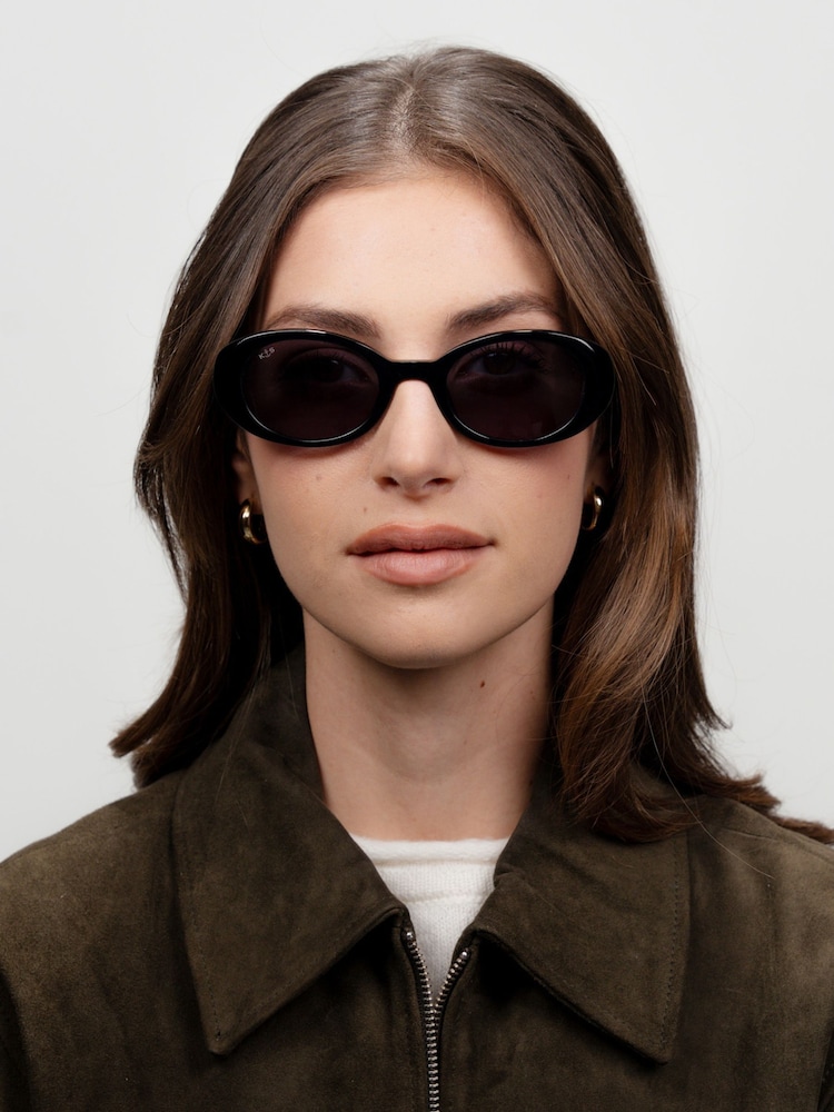 Kapten and Son Black Milan Sunglasses - Image 1 of 6