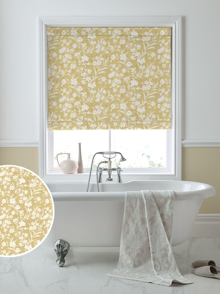 Laura Ashley Gold Rye Roman Blind - Image 1 of 6
