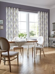 Laura Ashley Lavender Stocks Made to Measure 100% Cotton Curtains - Image 1 of 9