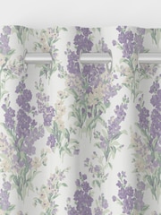 Laura Ashley Lavender Stocks Made to Measure 100% Cotton Curtains - Image 7 of 9
