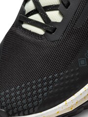 Nike Black/Grey React Pegasus Trail 4 Gore-Tex Running Trainers - Image 12 of 14