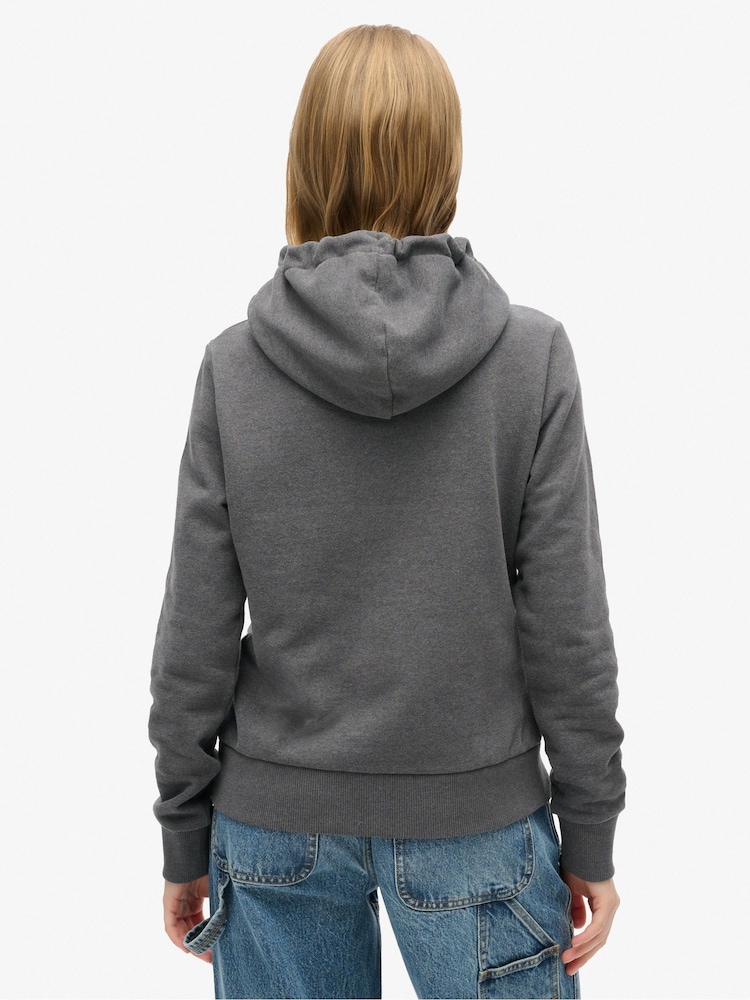 Gris granito jaspeado - Sudadera con capucha y diseño gráfico Lo-Fi Outdoor de Superdry - Imagen 2 de 7 Gris granito jaspeado - Sudadera con capucha y diseño gráfico Lo-Fi Outdoor de Superdry - Imagen 2 de 7