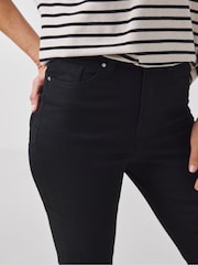 JD Williams Black High Waist Supersoft Bootcut Jeans - Image 4 of 4