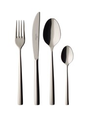 Villeroy and Boch Silver Piemont 4pc Cutlery Set - Image 1 of 1